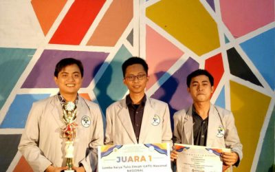 Tim Elika PENS, Raih Juara Pertama dalam LKTI EPSILON 2018