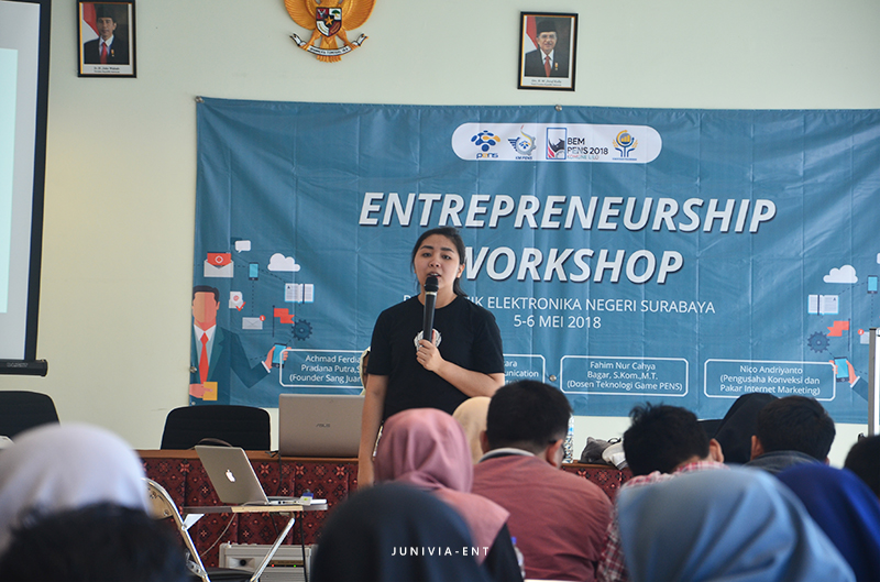 PENS Hadirkan Empat Pemateri pada Entrepreneurship Workshop