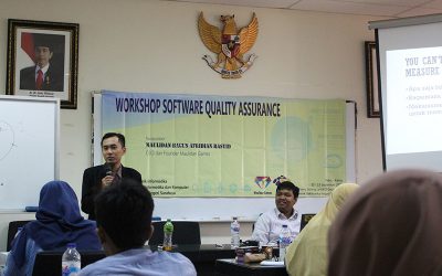 Program Studi Teknik Informatika Gelar Workshop Software Quality Assurance