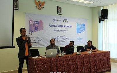 Kenalkan Design Thinking Era Digital, PENS Sky Venture Helat UI/UX Workshop