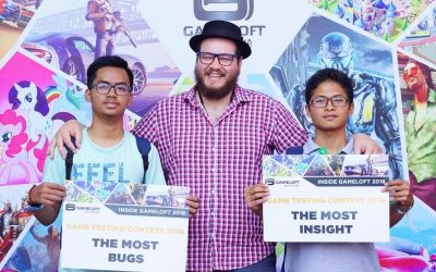 Dua Mahasiswa Baru Prodi Teknologi Game Raih Juara di Game Testing Contest 2018