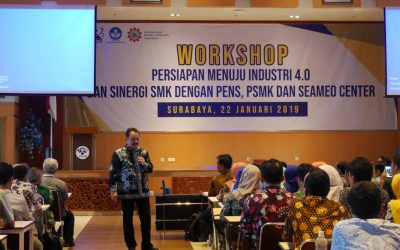 Siap Hadapi Persaingan Global, PENS Gelar Workshop dengan PSMK dan SEAMEO