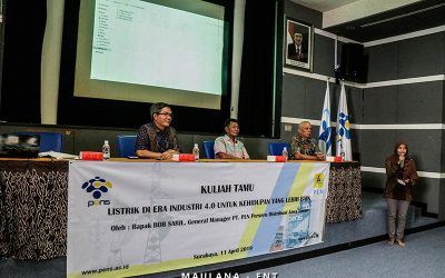 Hadirkan General Manager PT. PLN Persero, Prodi Teknik Elektro Industri Gelar Kuliah Tamu