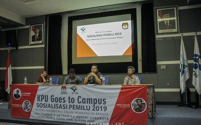 KPU Goes to Campus : Imbau Mahasiswa Gunakan Hak Pilih pada Pemilu 2019