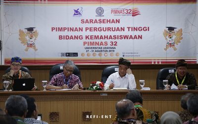 Sejumlah Perguruan Tinggi se-Indonesia Hadiri Sarasehan pada Ajang PIMNAS-32