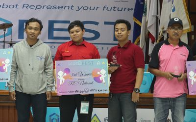 Robot Garapan Startup Mahasiswa PENS Raih Gelar Juara pada KIRO FEST 2019