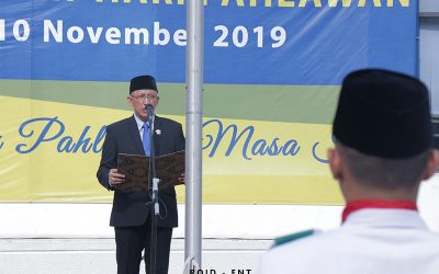 Peringati Hari Pahlawan, PENS Gelar Upacara Bendera