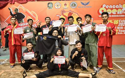 Delegasi Pencak Silat PENS Raih 11 Medali dalam Ajang Banyuwangi International Championship 1