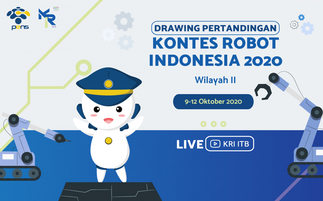 Drawing Sequence for the Top Dance Robot Contest (KRSTI) 2020 Region II Electronic Engineering Institute of Surabaya