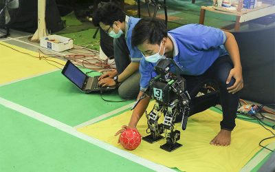 EROS Kembali Menelan Dua Kekalahan pada Kategori Lomba Kerjasama Robot Melawan R-SQUAD dan AL-AADIYAT