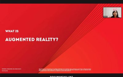 Helat Webinar Augmented Reality, Prodi Teknologi Game PENS Hadirkan General Manager AR&Co