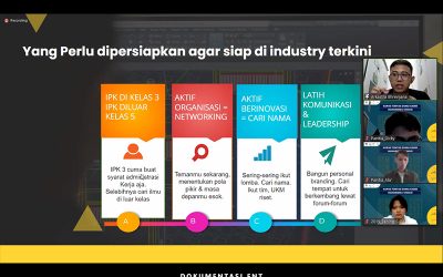 Guna Mempersiapkan Dunia Karir Mahasiswa Vokasi, BEM Talk 2021 Sukses Dihelat