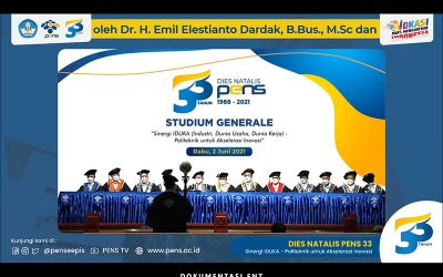 Dies Natalis ke-33 PENS : Wakil Gubernur Jawa Timur Harapkan Politeknik Mampu Tingkatkan Peran dalam Industri