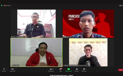 Kobarkan Semangat Pancasila, Sosbang BEM PENS Helat Webinar Diskusi Publik