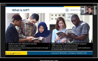 PICO Gelar Webinar Bahas Pertukaran Pelajar Bersama Kantor Urusan Internasional UGM