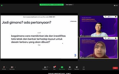 HIMIT PENS Berkolaborasi Dengan Binar Academy, Sukses Helat Webinar UI/UX Implementation