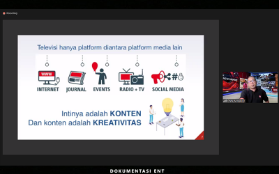 Gelar Webinar MMC 2021, Prodi Multimedia Broadcasting Hadirkan Pakar Videografi Jurnalistik dan Penulis Skenario Film