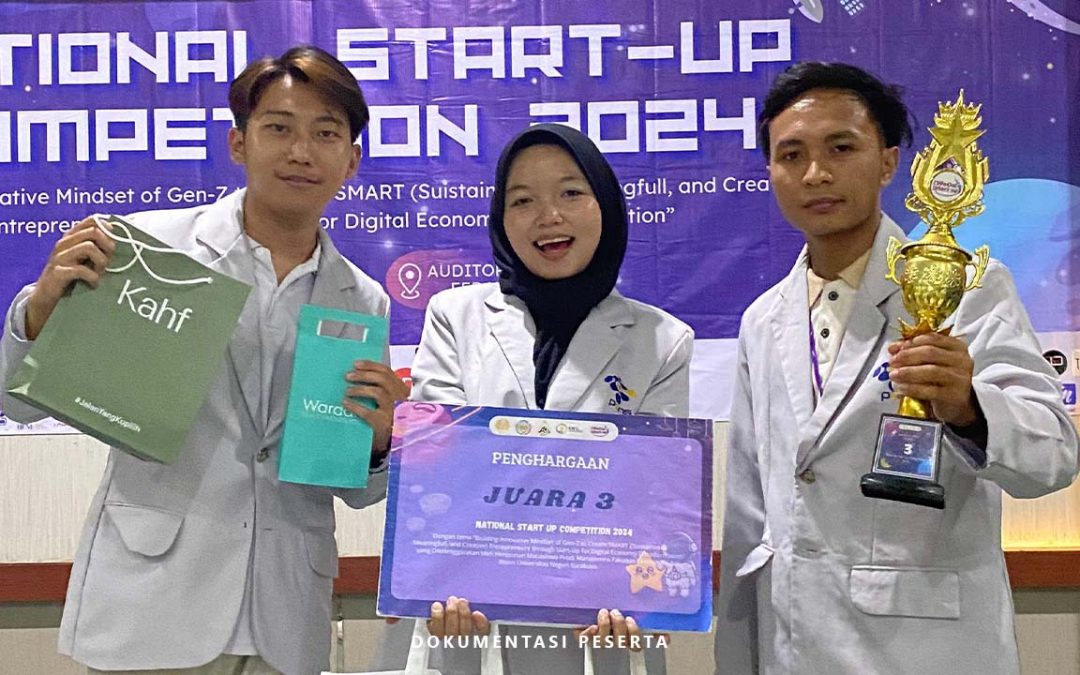 Platform BeioN Bawa Tim Mahasiswa PENS ke Podium Juara di National Start-Up Competition 2024